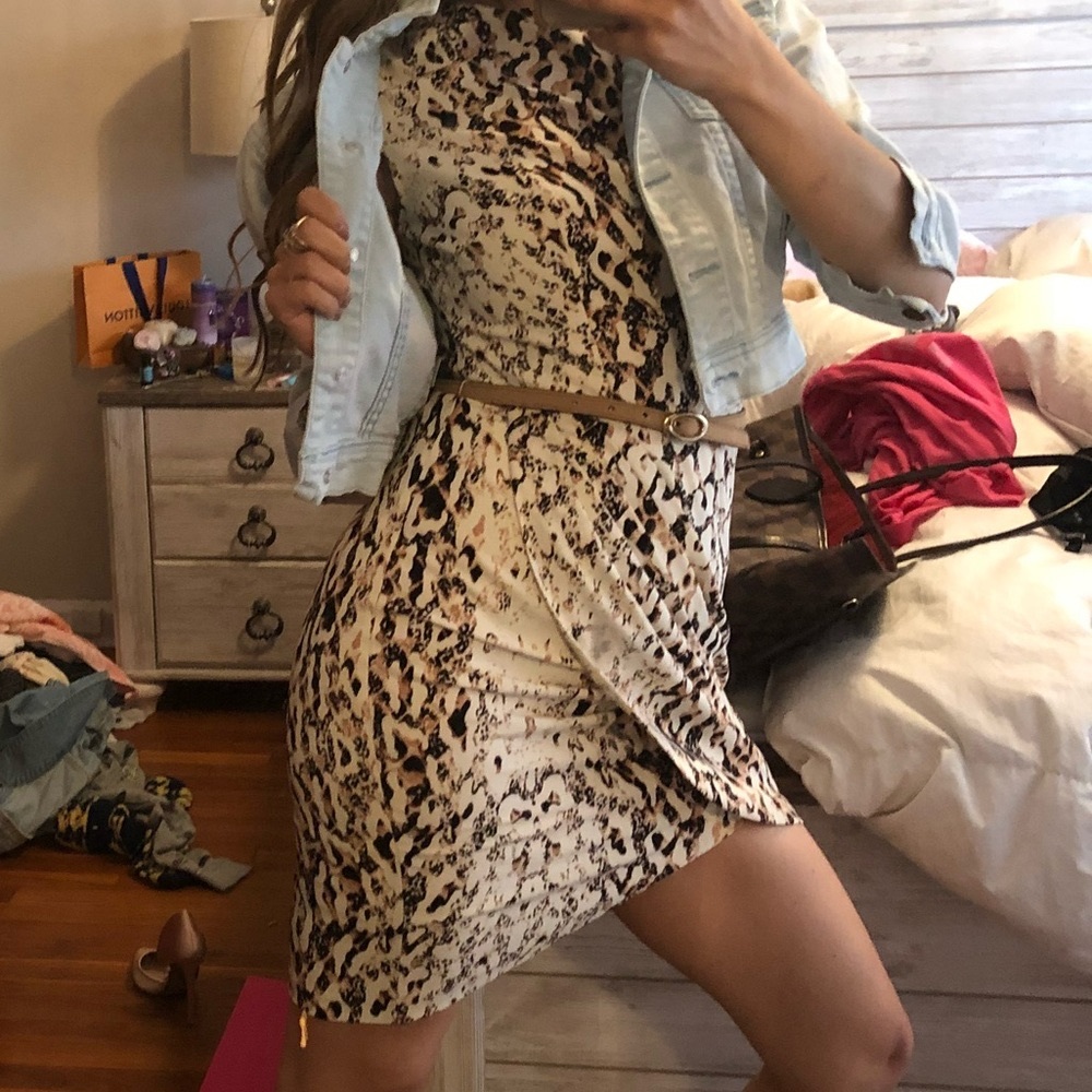 Leopard 🐆 Bebe Dress 👗